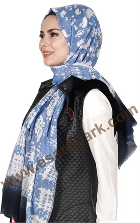 Akel Fileli Desenli Şal 147-3