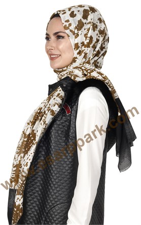 Akel Fileli Desenli Şal 147-4