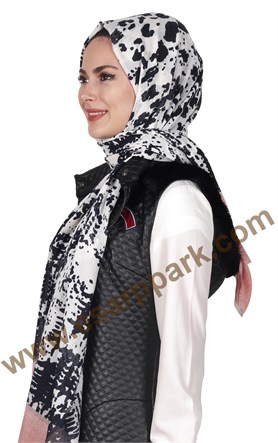 Akel Fileli Desenli Şal 147-6