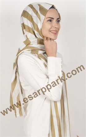 Akel Fileli Desenli Şal 149-3