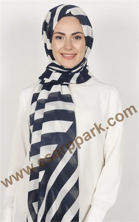 Akel Fileli Desenli Şal 149-5