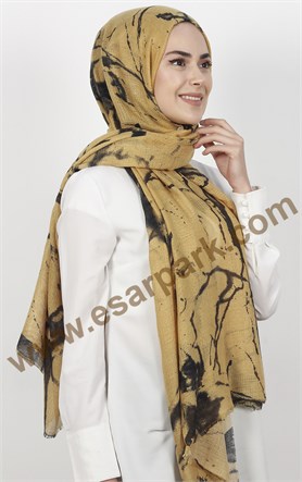 Akel Fileli Desenli Şal 179-1