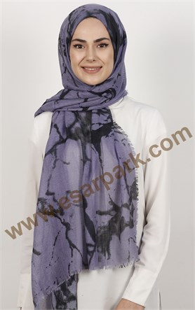 Akel Fileli Desenli Şal 179-12
