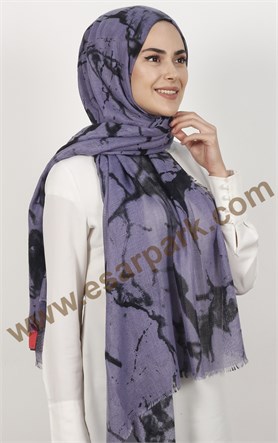 Akel Fileli Desenli Şal 179-12