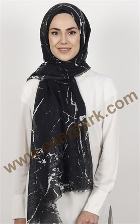 Akel Fileli Desenli Şal 179-3