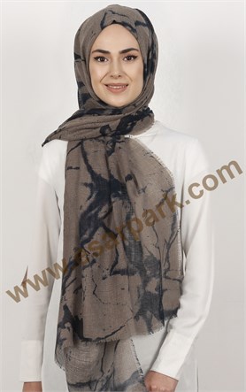 Akel Fileli Desenli Şal 179-4
