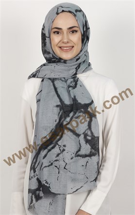 Akel Fileli Desenli Şal 179-7