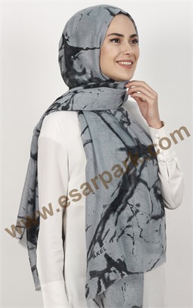 Akel Fileli Desenli Şal 179-7