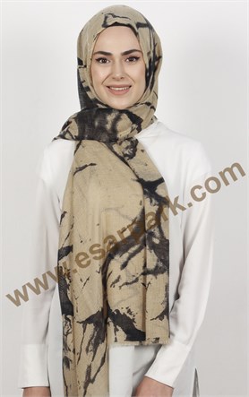 Akel Fileli Desenli Şal 179-9