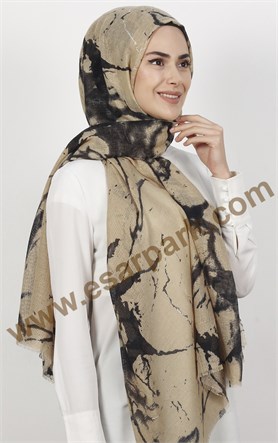 Akel Fileli Desenli Şal 179-9
