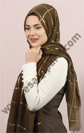 Akel Fileli Desenli Şal 181-5