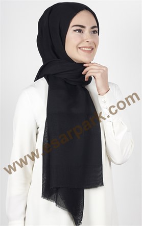 Akel İndigo Fileli Şal 140-2