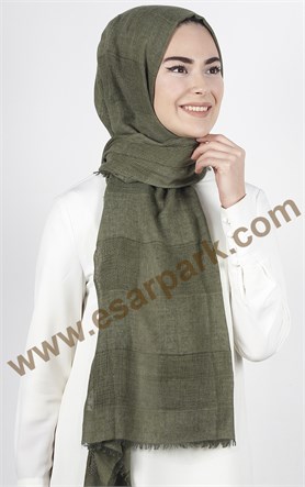 Akel İndigo Fileli Şal 140-8