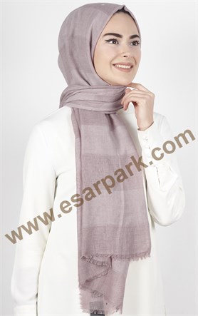 Akel İndigo Fileli Şal 140-9