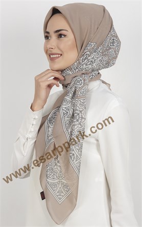 Akel Krep Şifon 140x140 Cm Eşarp 1050-5