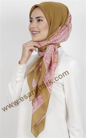Akel Krep Şifon 140x140 Cm Eşarp 1050-8