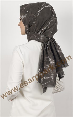 Akel Mermer Desen Şal 5000-11
