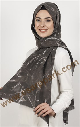 Akel Mermer Desen Şal 5000-11