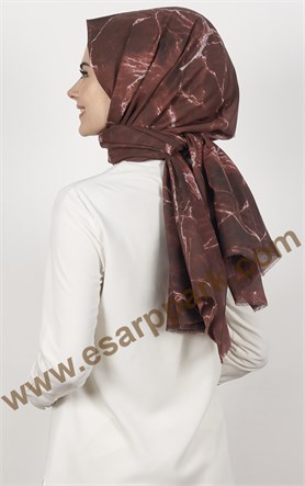 Akel Mermer Desen Şal 5000-13
