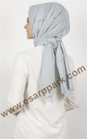 Akel Mermer Desen Şal 5000-14