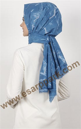 Akel Mermer Desen Şal 5000-15
