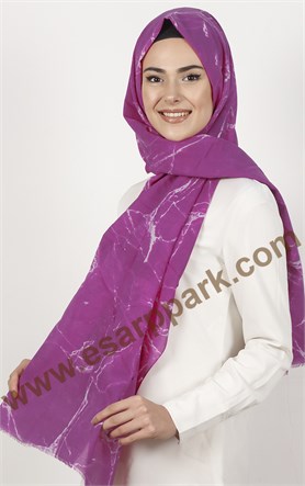 Akel Mermer Desen Şal 5000-16