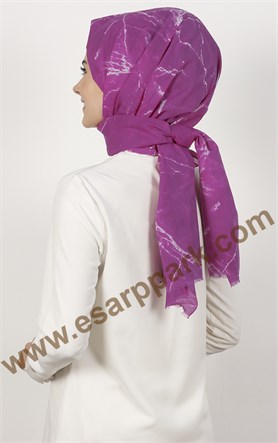 Akel Mermer Desen Şal 5000-16