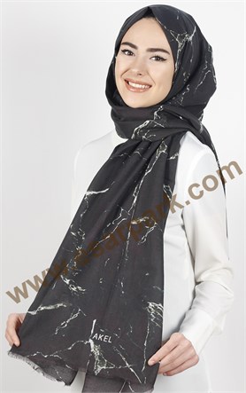 Akel Mermer Desen Şal 5000-4