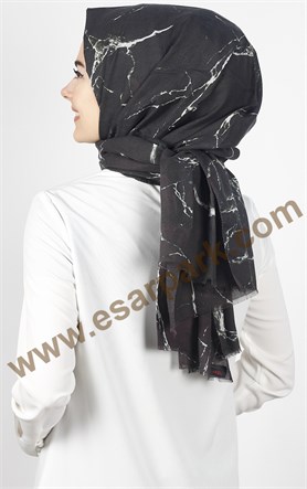 Akel Mermer Desen Şal 5000-4