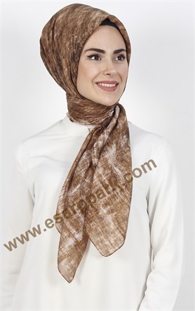 Akel Pamuklu 140x140 Cm Eşarp 1080-25