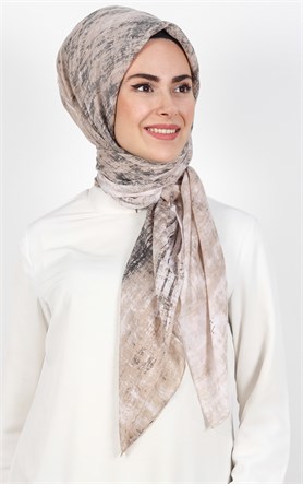 Akel Pamuklu 140x140 Cm Eşarp 1080-26