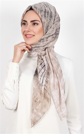 Akel Pamuklu 140x140 Cm Eşarp 1080-26