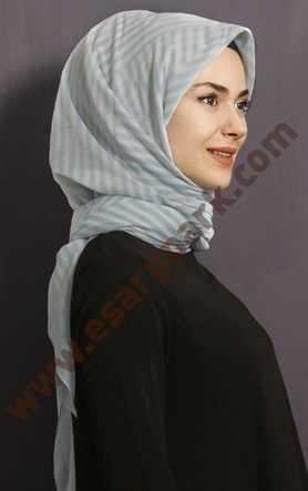 Pamuklu 140x140 Cm Eşarp 1080-27