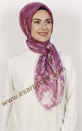 Akel Pamuklu 140x140 Cm Eşarp 1080-31