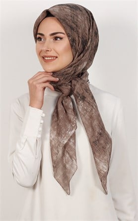 Akel Pamuklu 140x140 Cm Eşarp 1080-32