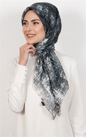 Akel Pamuklu 140x140 Cm Eşarp 1080-34