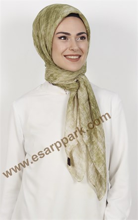 Akel Pamuklu 140x140 Cm Eşarp 1080-36