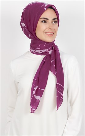 Akel Pamuklu 140x140 Cm Eşarp 1086-1