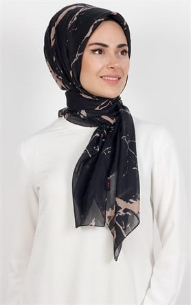 Akel Pamuklu 140x140 Cm Eşarp 1086-10