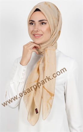 Akel Pamuklu 140x140 Cm Eşarp 1086-13