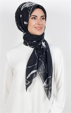 Akel Pamuklu 140x140 Cm Eşarp 1086-14