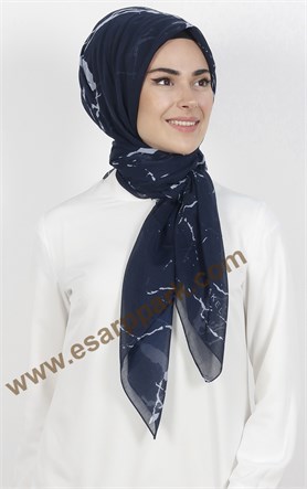 Akel Pamuklu 140x140 Cm Eşarp 1086-15