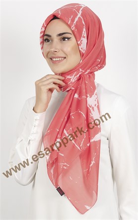 Akel Pamuklu 140x140 Cm Eşarp 1086-18