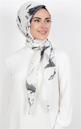 Akel Pamuklu 140x140 Cm Eşarp 1086-2