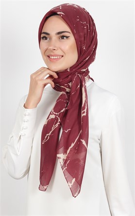 Akel Pamuklu 140x140 Cm Eşarp 1086-5