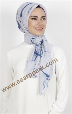 Akel Pamuklu 140x140 Cm Eşarp 1086-7