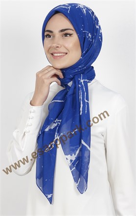 Akel Pamuklu 140x140 Cm Eşarp 1086-8