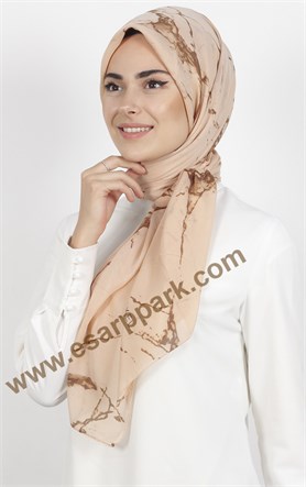 Akel Pamuklu 140x140 Cm Eşarp 1086-9