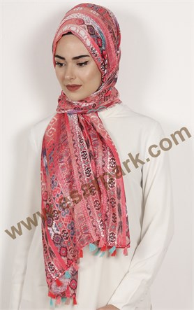 Akel Püsküllü Şal 1233-1