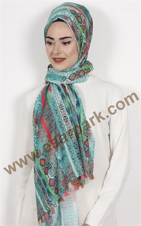 Akel Püsküllü Şal 1233-5